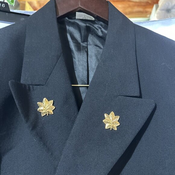 US Navy ROTC Blazer - 40 Short Naval ROTC with Patches, Rank and Badges - Picture 2 of 9